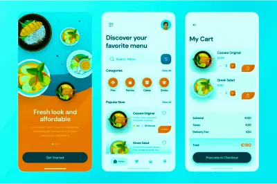 JCO Personal Technologies Mobile App Development Mockup 1