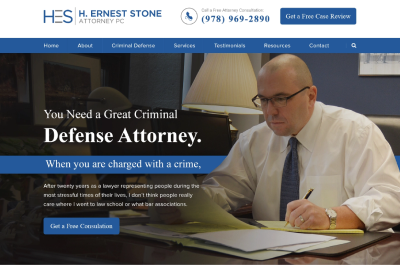 JCO Personal Technologies Law Portfolio H. Ernest Stone